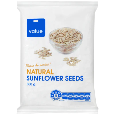 Value Natural Sunflower Seeds 300g