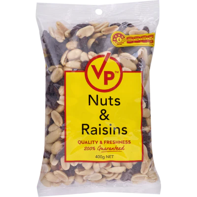 Value Pack Nuts & Raisins 400g