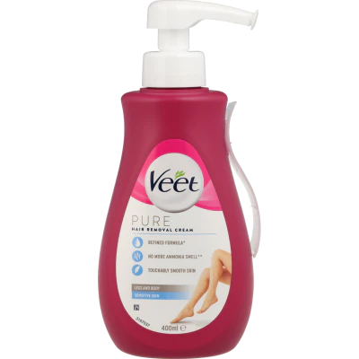 Veet Pure Sensitive Skin Hair Removal Cream 400ml
