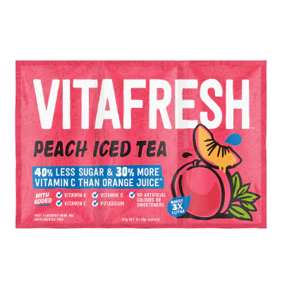 Vitafresh Peach Iced Tea Flavoured Drink Mix 150g