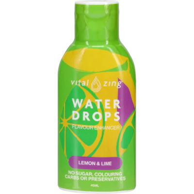 Vital Zing Water Drops Lemon & Lime Water Enhancer 45ml