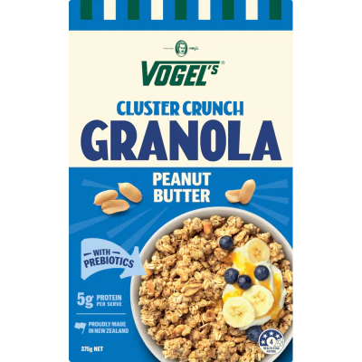 Vogel's Cluster Crunch Peanut Butter Granola 375g