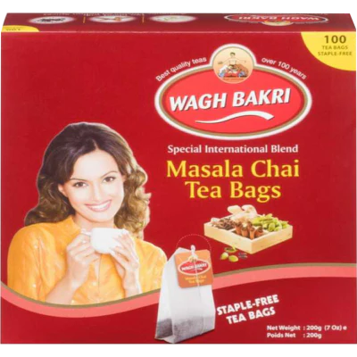 Wagh Bakri Masala Chai Tea Bags 200g
