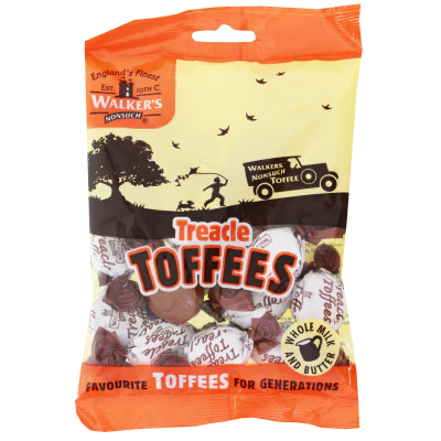 Walkers Treacle Toffees 150g