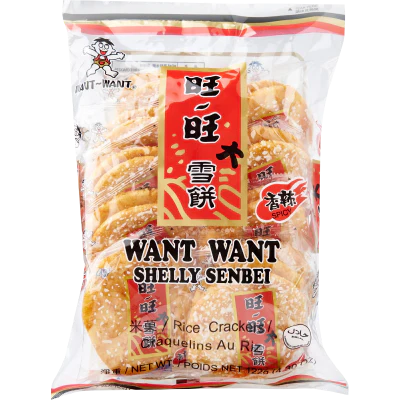 Want Want Shelly Senbei Crackers 150g