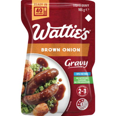 Wattie's Brown Onion Liquid Gravy 165g