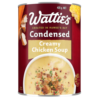 Wattie's Condensed Creamy Chicken Soup 420g