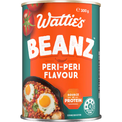 Wattie's Peri Peri Flavour Beanz 300g