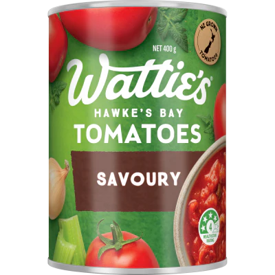 Wattie's Savoury Tomatoes 400g
