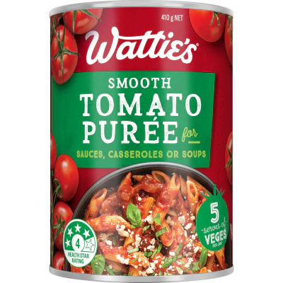 Wattie's Smooth Tomato Puree 410g