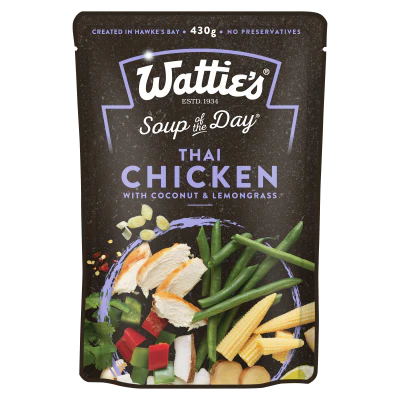 Wattie's Soup Of The Day Thai Chicken With Coconut & Lemongrass 430g