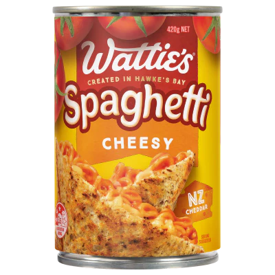 Wattie's Spaghetti Cheesy 420g