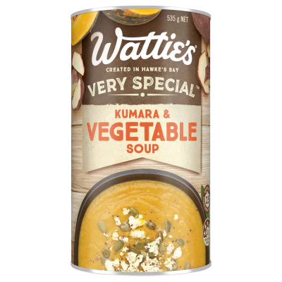 Wattie's Very Special Kumara & Vegetable Soup 535g
