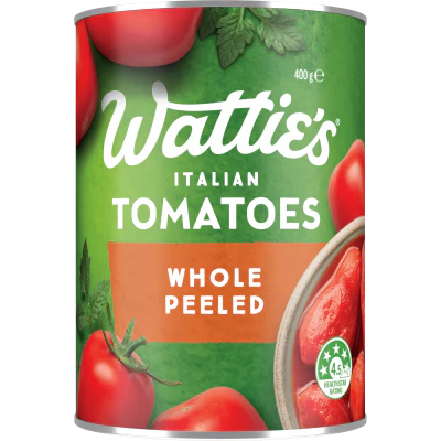 Wattie's Whole Peeled Italian Tomatoes 400g