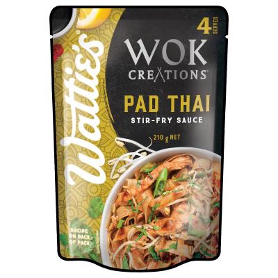 Wattie's Wok Creations Pad Thai Stir-Fry Sauce 210g