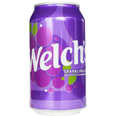 Welchs Grape Sparkling Soda 355ml
