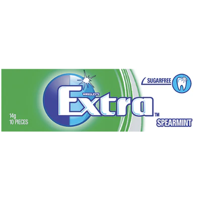 Wrigley's Extra Spearmint Sugarfree Gum 14g