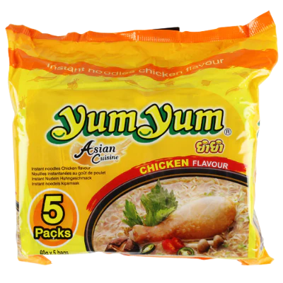 Yum Yum Chicken Instant Noodles 5pk