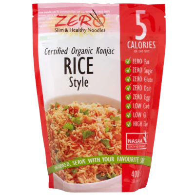 Zero Noodles Rice Style 400g